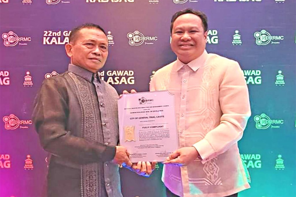 Cavite Lgus Cited In Nd Gawad Kalasag Awards Journalnews