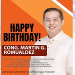 Happy Birthday! Cong. Martin G. Romualdez
