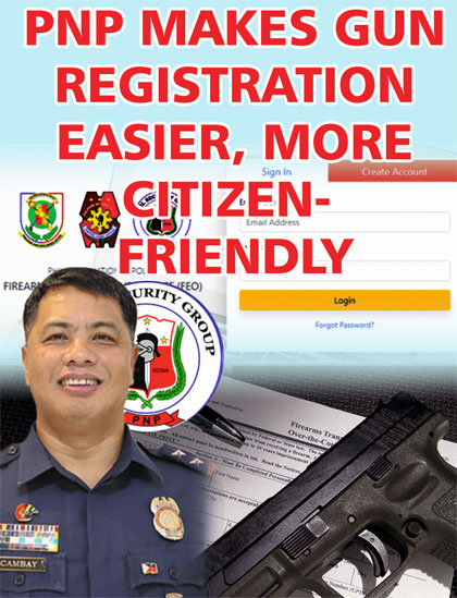 PNP makes gun registration easier, more citizen-friendly - Journalnews