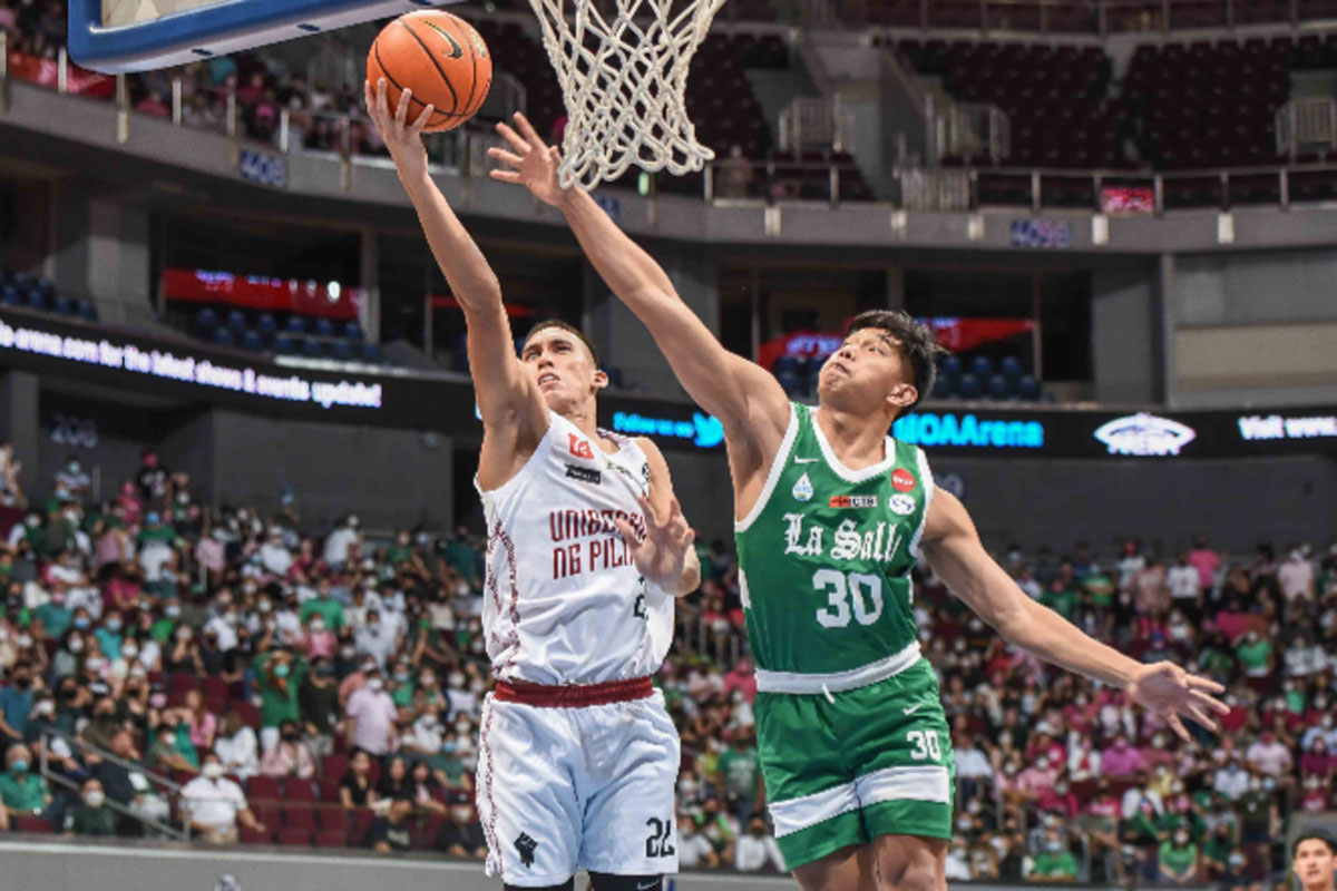 UP La Salle action in the UAAP.