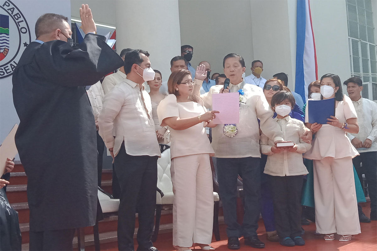 Amante takes oath as San Pablo mayor - Journalnews