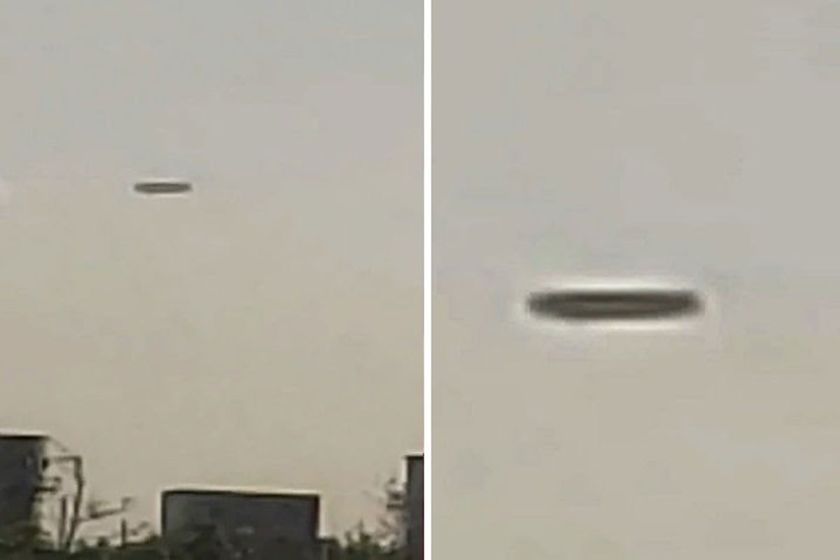 Cigar shaped UFO