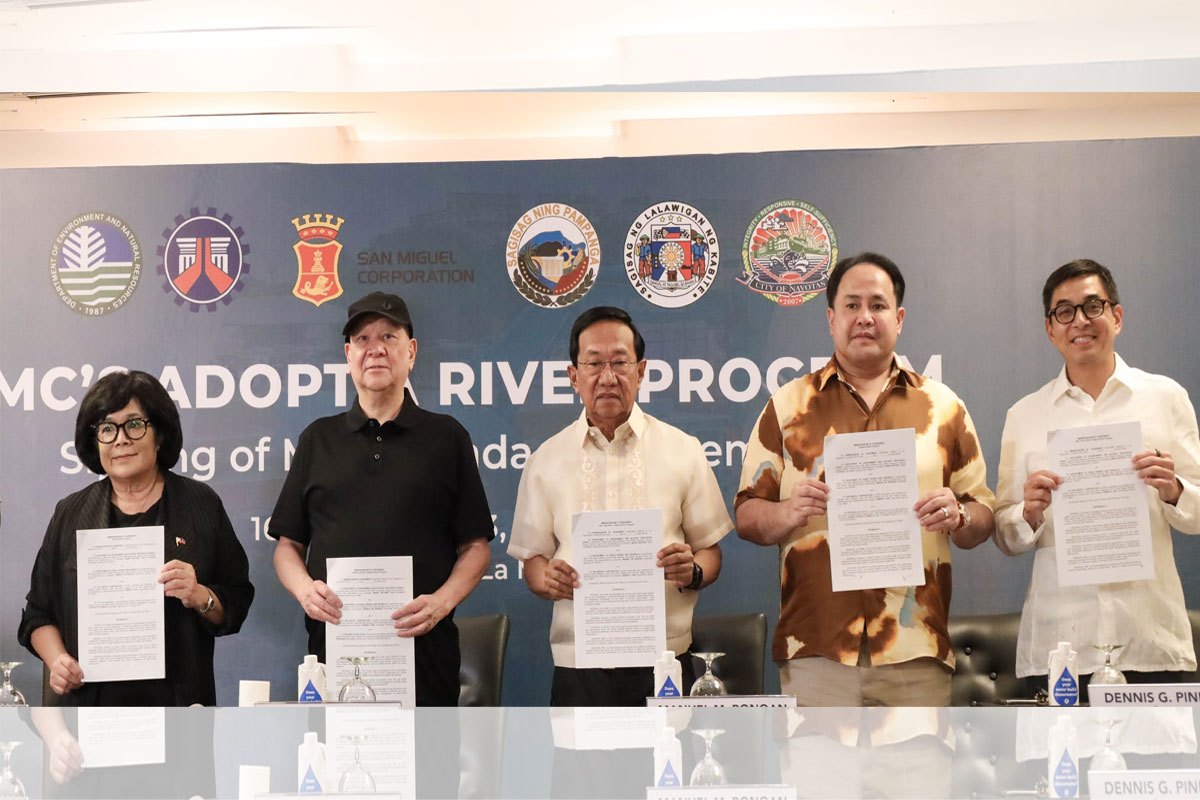 Navotas signs MOA for river cleanup - Journalnews