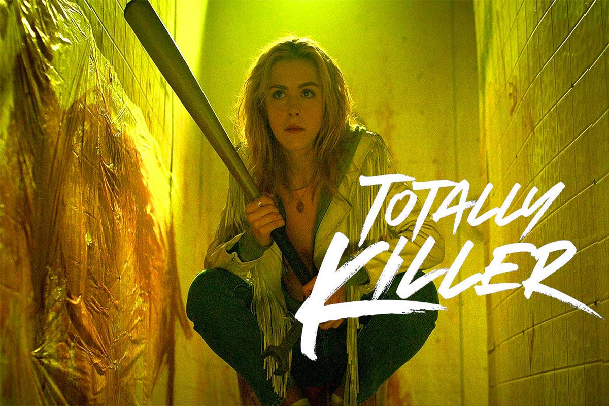 Kiernan Shipka evades '80s killer in 'Totally Killer' photos 